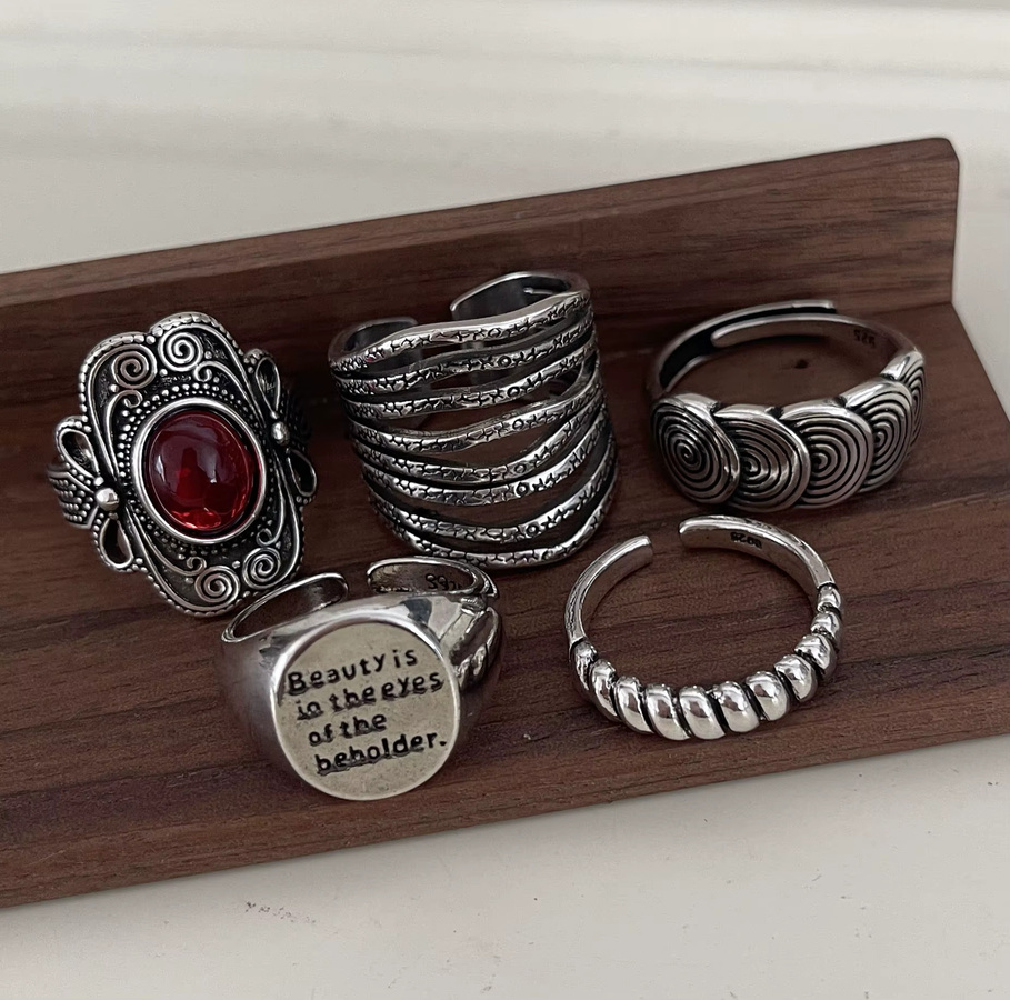 BFCLUB Ringe, 925 Silber, Minimalistisch, Damen - Bild 3