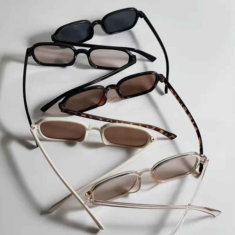 CAIPAI Brille, rechteckiger Rahmen, Vollrand, Kunststoff, multicolour - Bild 4