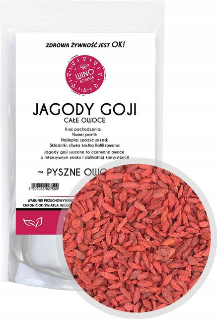 WINO SZARNIA Goji-Beeren getrocknet 1 kg - Bild 1