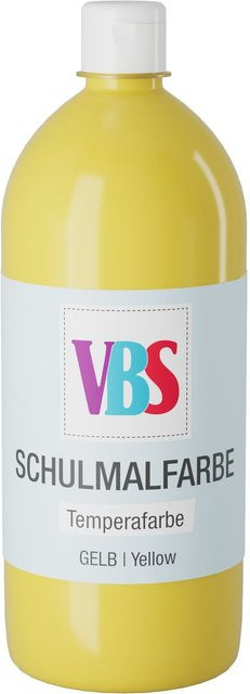 VBS Schulmalfarbe Gelb 1000 ml - Bild 1