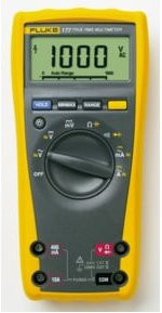 Fluke Digital-Multimeter 177 mit True-RMS, Kapazität und Frequenz, CAT III 1000 V, CAT IV 600V, 6000 Counts, Gelb - Bild 2
