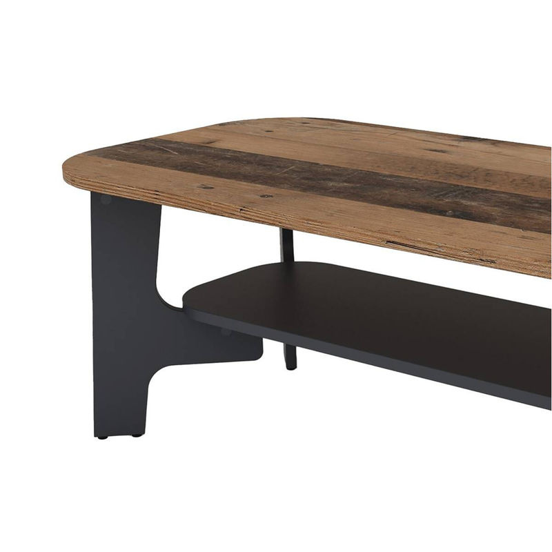 byLIVING Couchtisch JONNY in Eiche Old Wood Nachbildung und Anthrazit, B/T/H: 110 x 55 x 42,5 cm - Bild 2