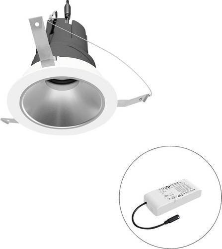 EVN LED-Deckenstrahler F02R14SM0627L38D in Weiß, rund und verstellbar - Bild 1