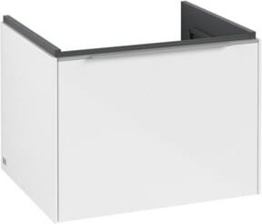 Villeroy & Boch Waschtischunterschrank Subway 3.0 in Weiß Hochglanz, Wandmontage mit integrierter LED-Beleuchtung, B/T/H: 57,2 x 42,9 x 47,8 cm - Bild 1