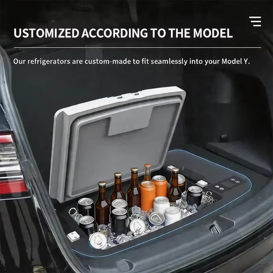 TSL Model Y Tragbarer Auto-Kühlschrank mit 35L Volumen und App-Steuerung für 12V Fahrzeuge - Bild 3