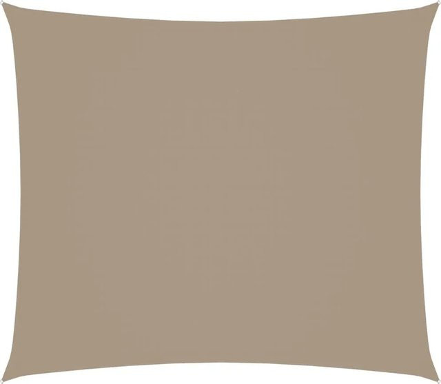 Furnicato Sonnensegel aus Oxford-Gewebe rechteckig in Taupe/Beige B x B: 2 x 25 m - Bild 1