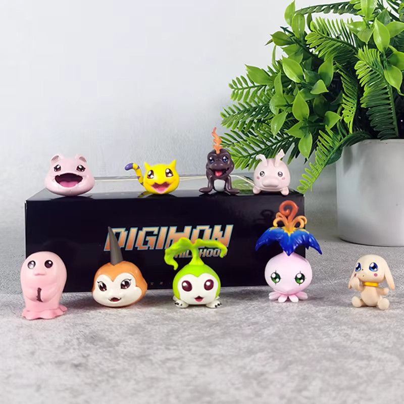 Bandai Digimon Abenteuer Anime Figuren Set aus PVC, Multicolor, Höhe: 2 bis 5,5 cm - Bild 2