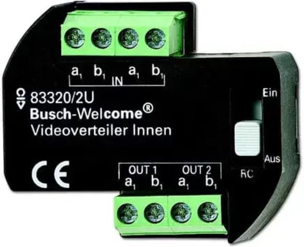 Busch-Jaeger Videoverteiler 2CKA008300A0042 in Schwarz - Bild 2