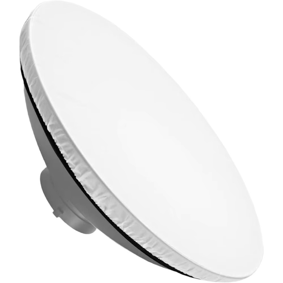 Weißer Lichtdiffusor-Bezug aus Nylon für Studio-Stroboskope und Reflektoren, Durchmesser: 42 cm und 52 cm - Bild 4