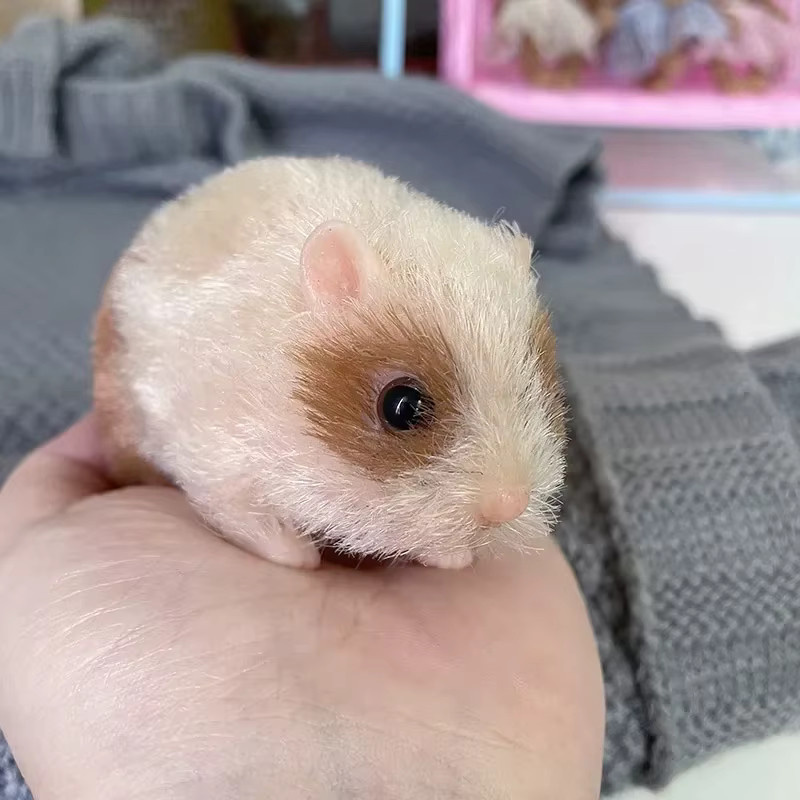 AnjoDoll Hamster-Reborn-Puppe, Silikon, Braun - Bild 1