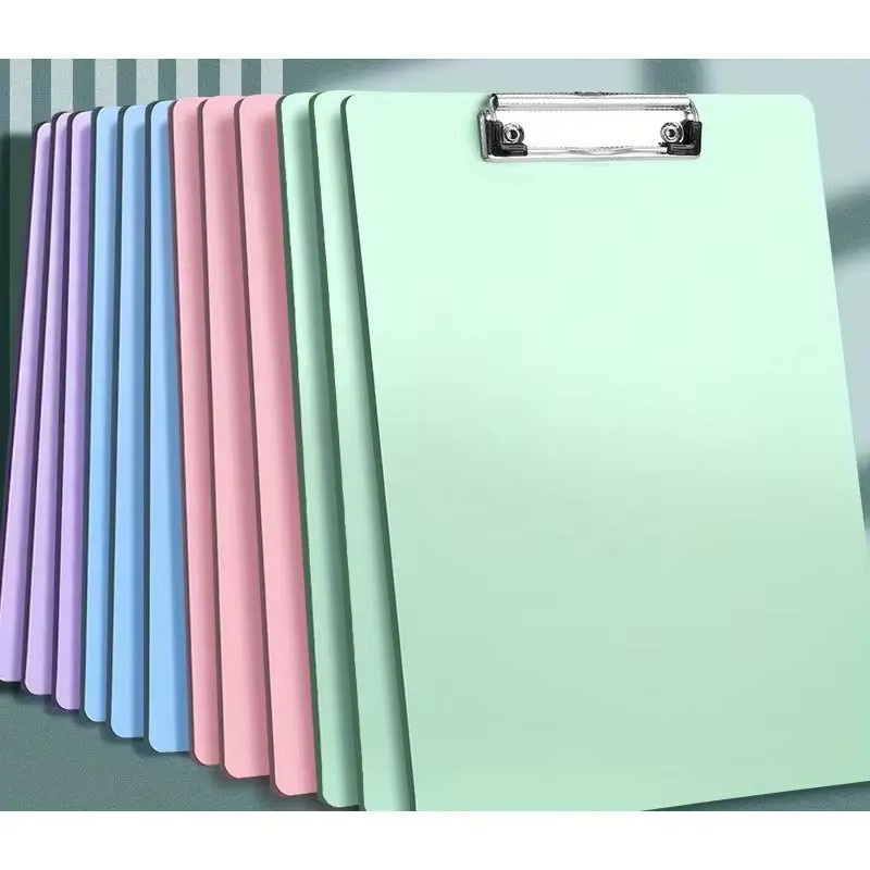 4er-Set A6 Schreibtafel-Clips aus Kunststoff in verschiedenen Farben für Büro und Fabrik - Bild 2