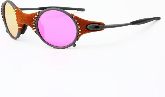 Yiran glasses E5-3 Sonnenbrille, Metall, Vollrand, Round, Unisex, Silver, Multicolour - Bild 1