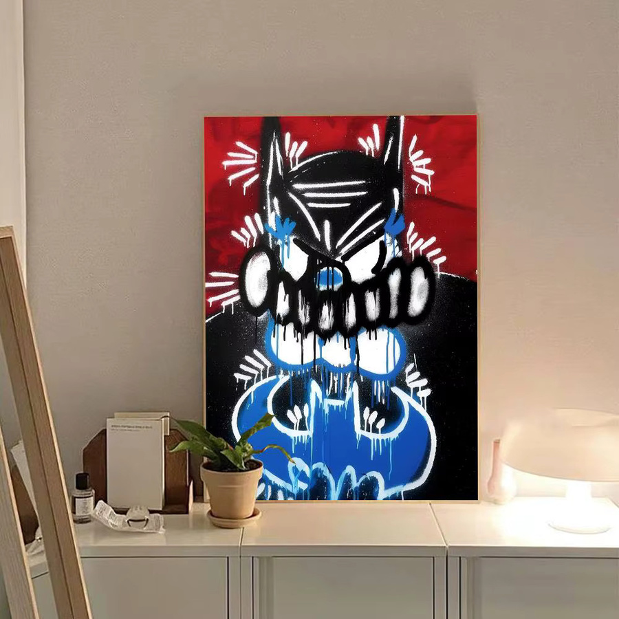 Abstrakte Kunst O-Olaolu S-SSlawn Klassische Vintage-Poster als Retro-Wandkunst in Mehrfarbig, Rechteckig - Bild 6