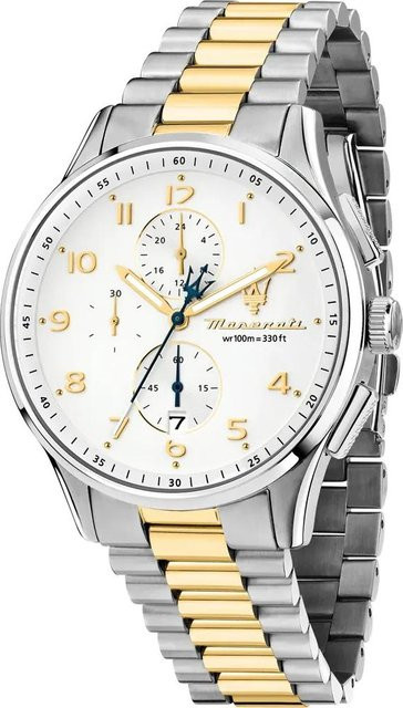 Maserati Sorpasso Chronograph, Edelstahl, Quarz, 42 mm, Herren - Bild 1