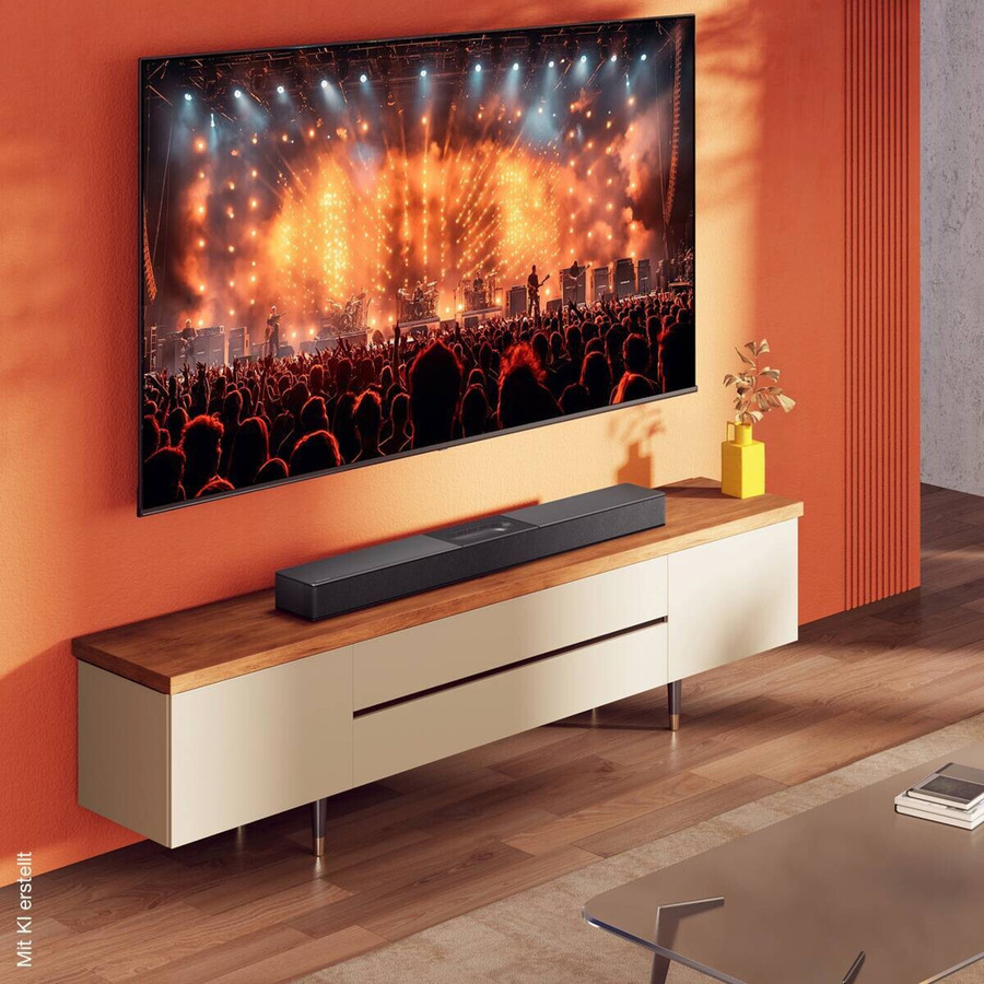 Hisense Soundbar HS2000 in Schwarz mit 2.1 Kanal, Bluetooth, HDMI und optischem Anschluss - Bild 3