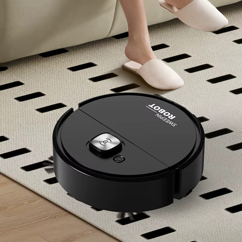 XMSJ 3-in-1 Saugroboter zum Kehren und Wischen für Boden und Teppich in Schwarz oder Weiß - Bild 2