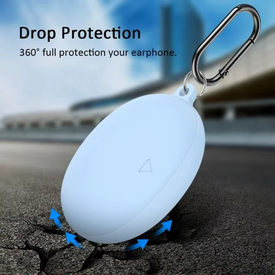 Staubdichte und waschbare Anti-Drop Schutzhülle für Anker Soundcore Liberty 3 Pro in Rot - Bild 5