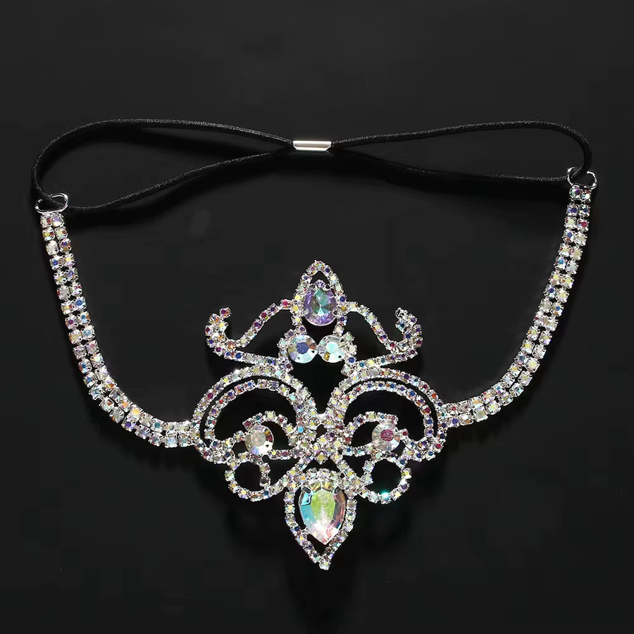 LuxstyWear Beinkette, Kristall, Bunt, Damen - Bild 2