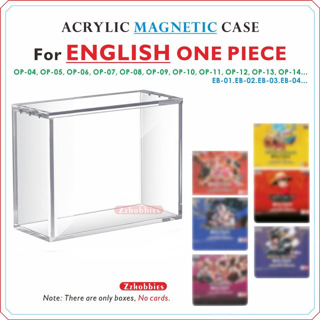 Magnetische Acryl-Vitrine für englische Einteiler, transparent, rechteckig - Bild 1