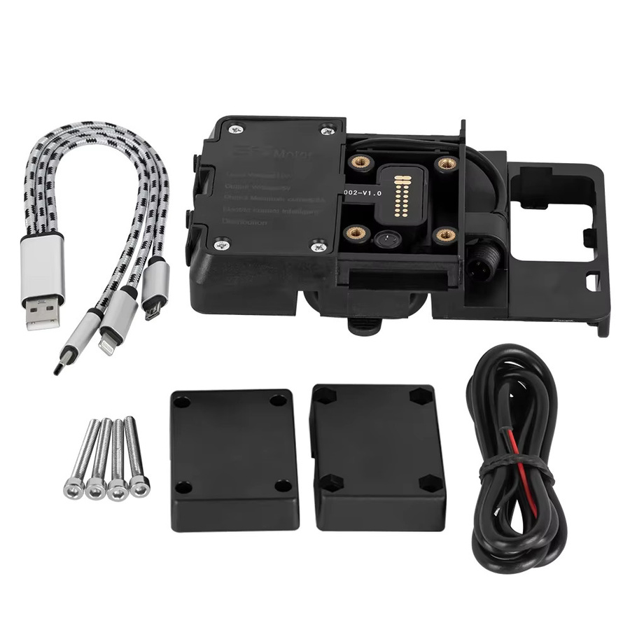 GPS Smartphone Navigationshalterung für Triumph Tiger Explorer 800 CC 2011-2015 in Schwarz - Bild 2