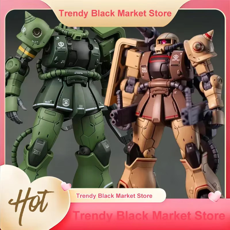 TAKARA TOMY Gundam GTO Zaku Char's Custom Mobile Suit, Actionfiguren, Bausatz-Modelle - Bild 1