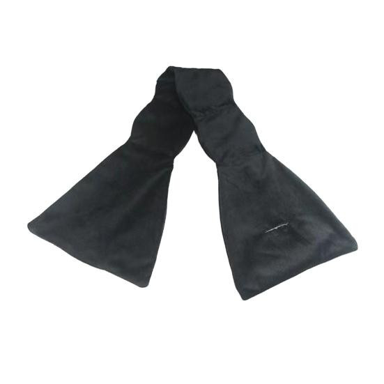 EonX Schlafmaske mit Mikroperlenfüllung, schwarz, Unisex - Bild 2