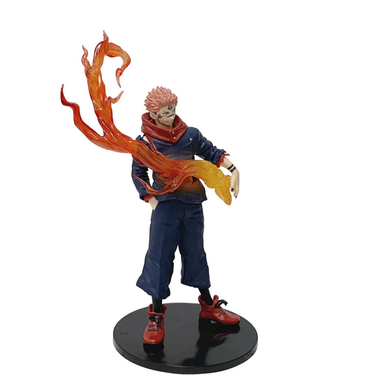 Bandai Jujutsu Kaisen Itadori Yuji Ryomen Sukuna Actionfigur, 17cm - Bild 3