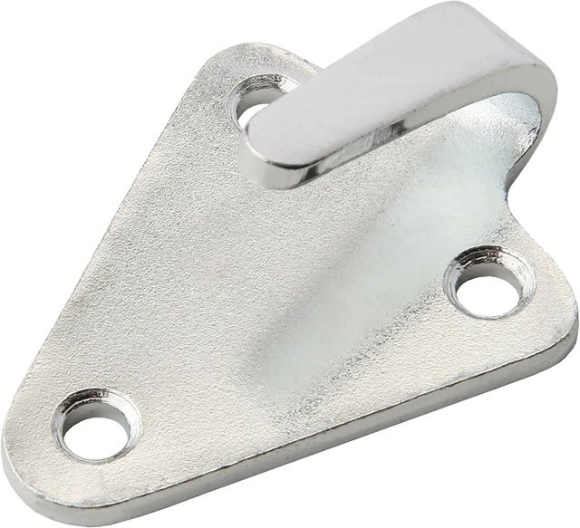 Conacord Hakenplatte aus verzinktem Stahl in Silber, Länge: 50 mm - Bild 1