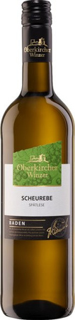 Oberkircher Scheurebe Weißwein, Spätlese, Baden, süß, 2023, 0,75 l