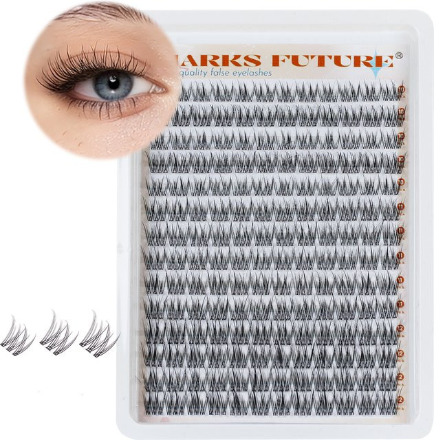 Marks Future Wimpernset, Wispy C-Curl, Manga-Stil, 168-teilig - Bild 1