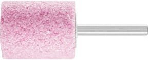 PFERD TOOLS STEEL EDGE Schleifstift Zylinder für Stahl und Stahlguss, Farbe: Pink, Durchmesser: 32 mm, Höhe: 40 mm, Schaft-Durchmesser: 6 mm - Bild 1