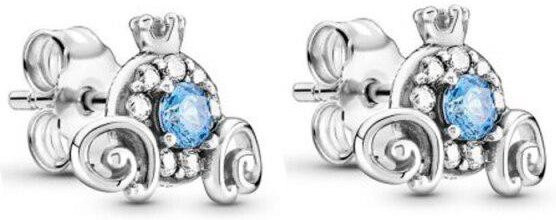 YIRAN Jewelry Ohrstecker 925 Silber, Gold, Zirkonia, Damen - Bild 1