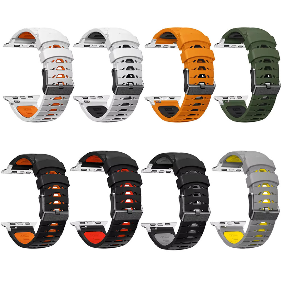 QCTOG Uhrenarmband Silikon, Unisex - Bild 2
