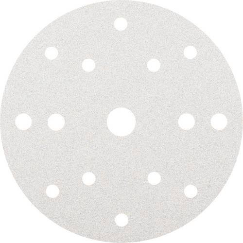Rhodius ALPHAline Klettscheiben CK 861 in Weiß, 50 Stück, Durchmesser: 150 mm, Körnung 80, für NE-Metalle, Holz und Lacke - Bild 1