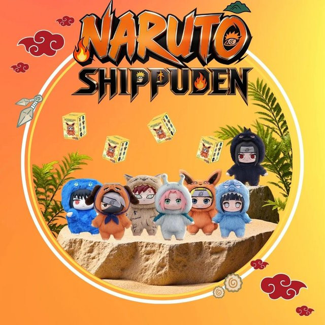 TOP TOY Naruto Blind Box, Plüschpuppe, Tier-Party, Rucksackanhänger - Bild 1
