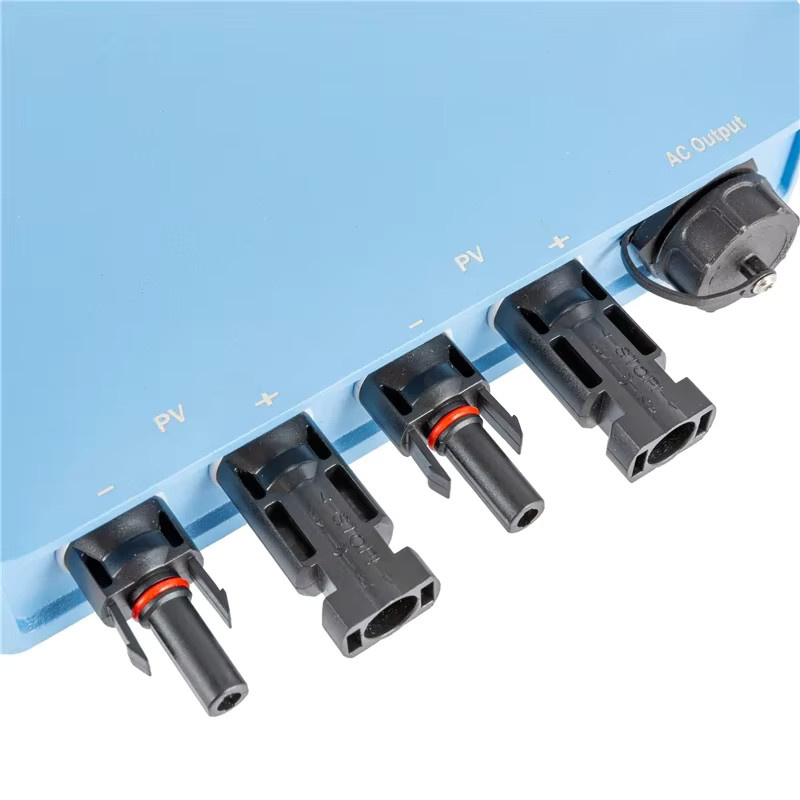 EVSOLAR 600W Netzgekoppelter Solar-Mikrowechselrichter mit MC-Anschluss, Wasserdicht, Blau, für 60V PV-Module - Bild 5