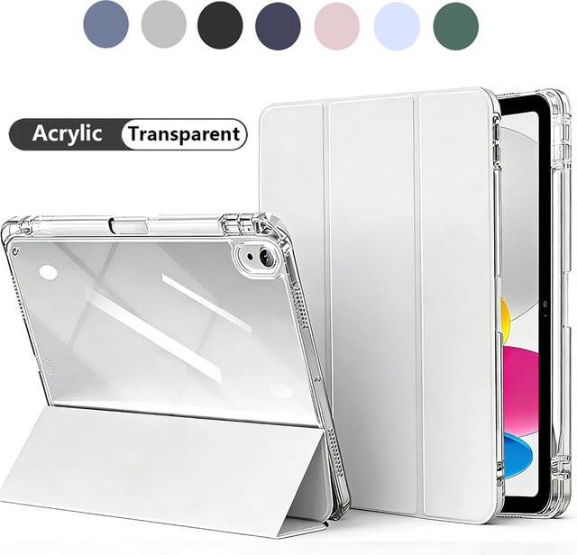 Transparente Kristall-Schutzhülle von PHYLYN für iPad Pro, Air und Mini in Grün - Bild 1