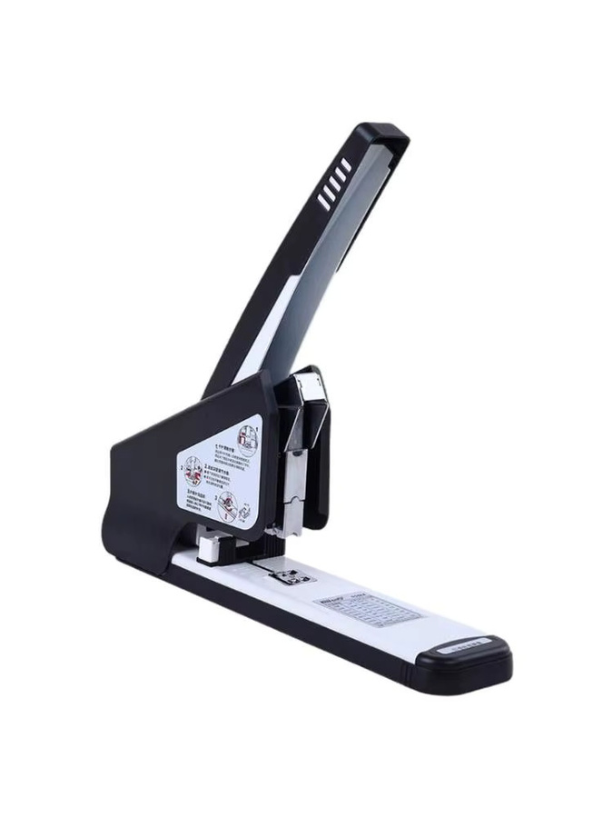 Heavy Duty Büro-Hochleistungshefter in Schwarz mit 210 Blatt Papierkapazität und integrierter Heftklammer-Aufbewahrungsbox - Bild 6