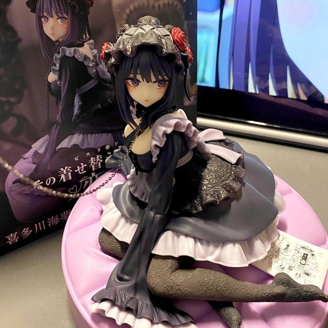 Bandai My Dress-Up Darling Kitagawa Marin Actionfigur, Schwarz, Einzelfigur - Bild 1
