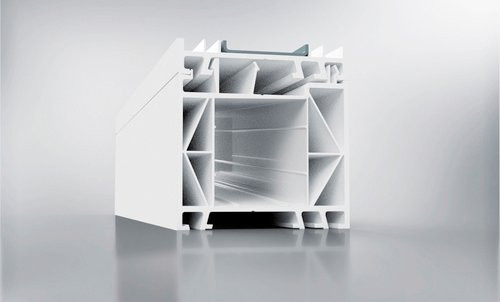 Meeth Verbreiterungsprofil aus Polyvinylchlorid (PVC) in Weiss - Bild 1
