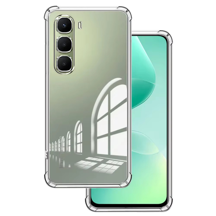 Transparente TPU-Silikonhülle für Infinix Hot 50 4G (Modelle X6882, X6882B) - Bild 4