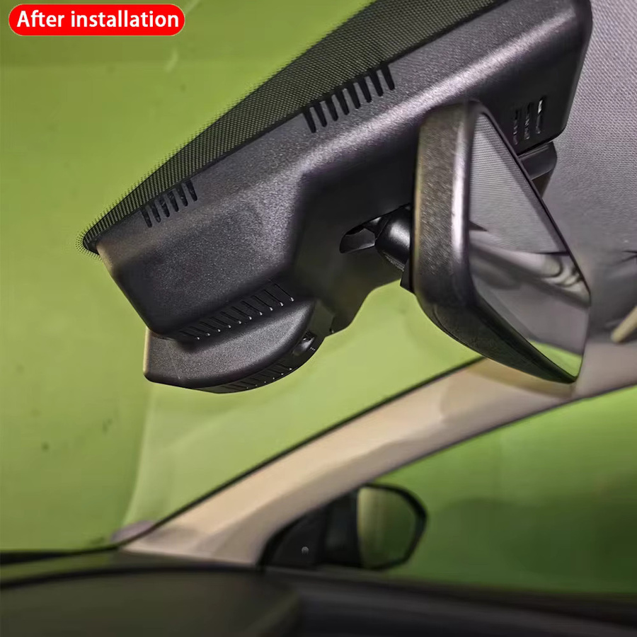 ZJCGO Dashcam Set für Hyundai Tucson NX4 2020-2025 mit Front- und Heckkamera, 4K UHD Videoaufzeichnung, WLAN und Plug-and-Play, Schwarz - Bild 3