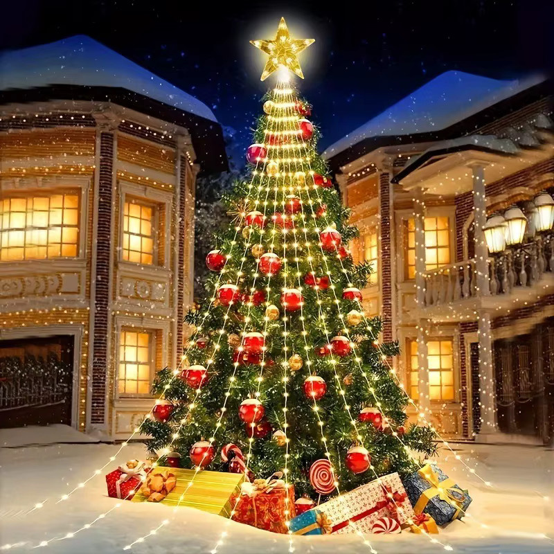 Lyfs Solar LED Lichterkette mit Sternen in Warmweiß für Outdoor und Weihnachtsbaum - Bild 2