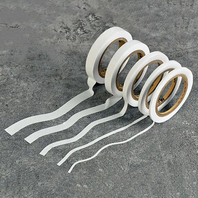 2 Rollen weißes flexibles Abdeckband für RC-Modelle und Spritzlackierungen, kompatibel mit Tamiya Modellautos, ideal für Hobby und DIY-Dekoration - Bild 1
