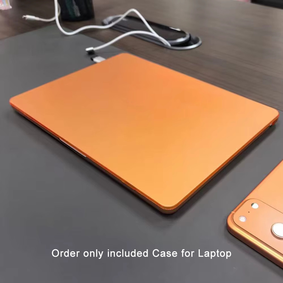 SZEGYCHX Laptop-Hülle für MacBook Air 13 Zoll M5 M4 M3 M2 in Orange - Bild 2