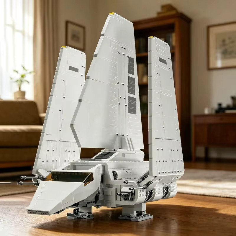 KAZHAN Imperial Shuttle Raumfähre, Baustein-Modell, 2503 Teile, Weltraum, Star Wars - Bild 3