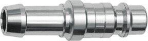 Riegler Einstecktülle für Kupplungen NW 7,2 aus Stahl in Silber, Tülle LW 8 - Bild 1