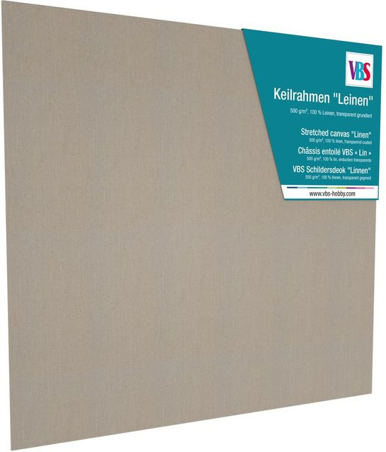 VBS Keilrahmen Leinen B: 30 cm, H: 30 cm - Bild 1