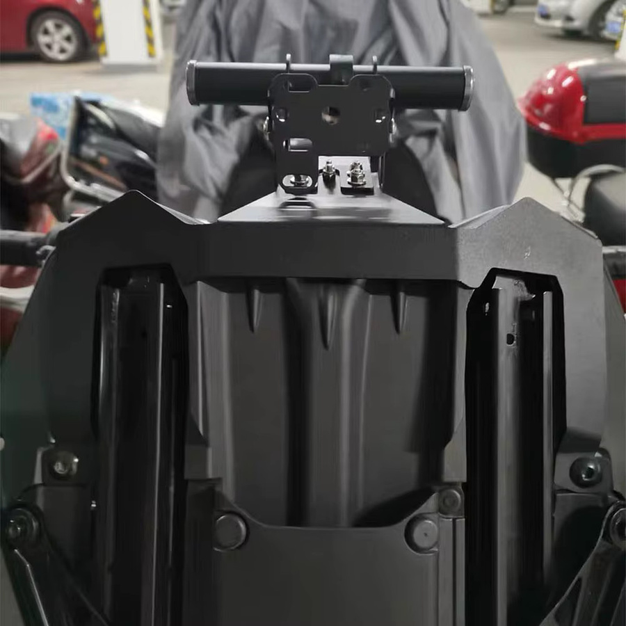 Otilli Handyhalterung für Honda Forza 125 und Forza 350 Motorrad, GPS Navigation Halterung vorne, Schwarz - Bild 4