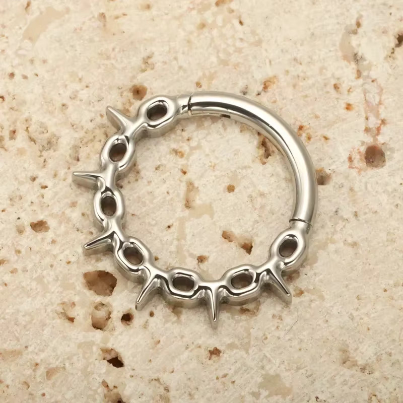 ZOORBODY JEWELRY Piercing Ring, Titan, Unisex - Bild 2